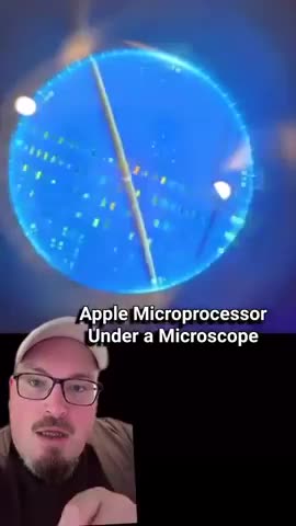 Tell me how this is even possible? An Apple™️ Microprocessor Under a Microscope