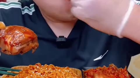 Eating Spicy Ramen & Chicken Challenge! | Can I Handle the Heat? 🔥