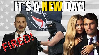 Turning Point Names NEW CEO | Jimmy Kimmel Cancelled! | ANTIFA labeled terrorist org | LIVE