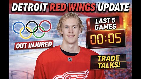 7 Minute Wings: Edvinsson Update, Trade Pressure & Final 5 Games
