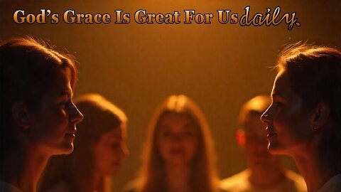 God's Grace Is Great For Us