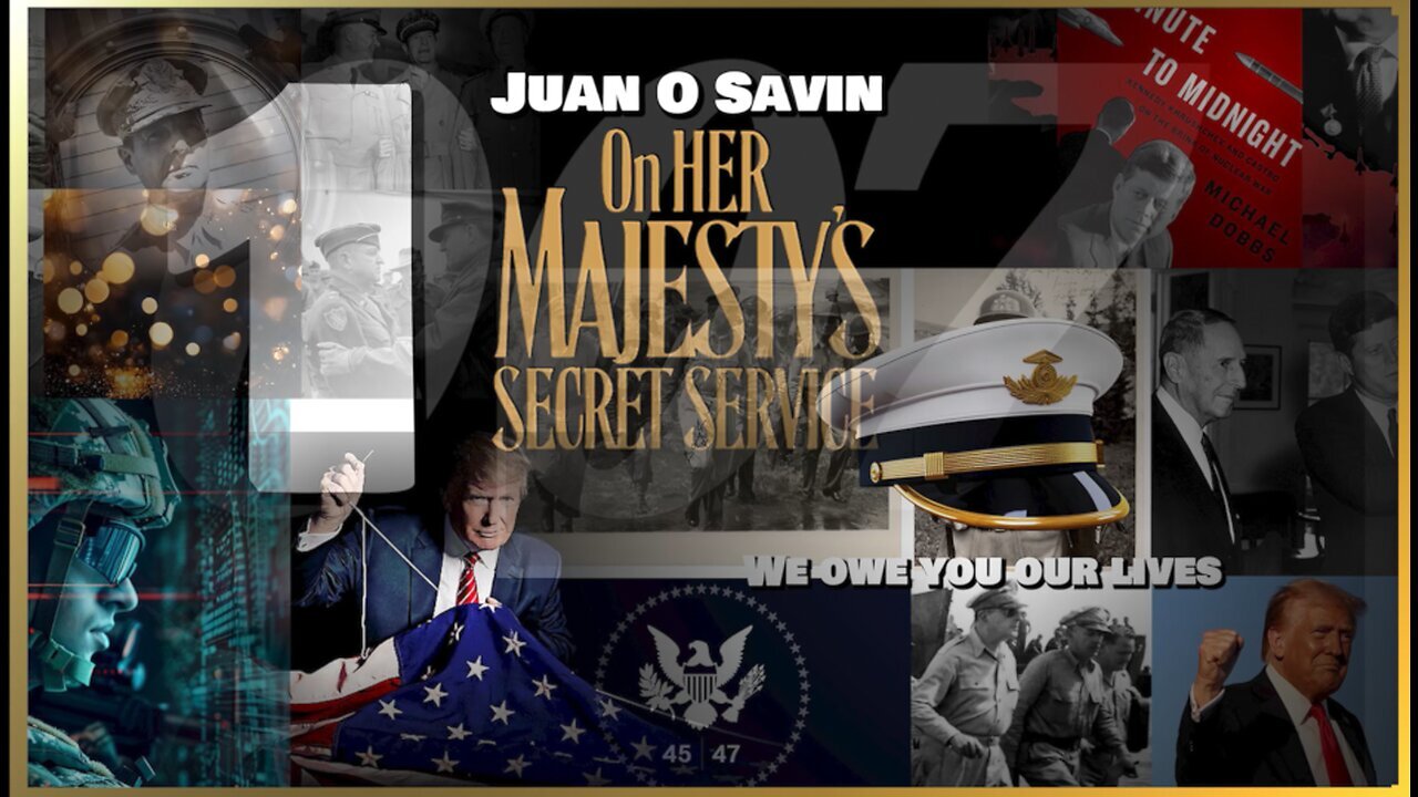 Juan OSavin: On Her Majestys Secret Service Old School Films 7.7.25