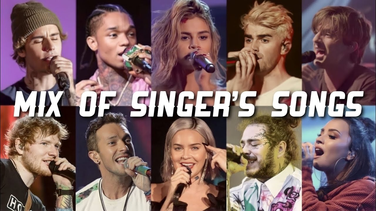 TOP Famous Singers 2015-2018 in One Song | Live Performance | Epic Mashup