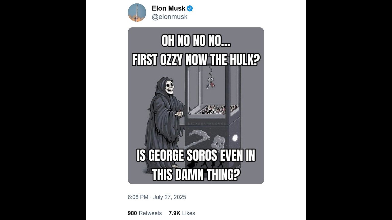 ELON MUSK, KEEPING THE MASSES ENTERTAINED WITH HUMOUR!