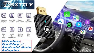 MSXTTLY Wireless Carplay / Android Auto Adapter
