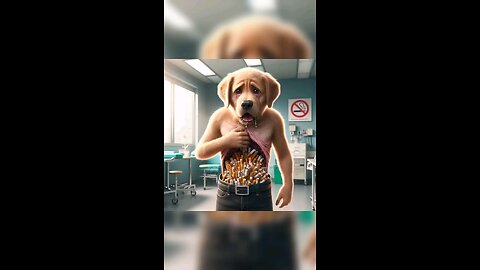 Sad storf of cute dog