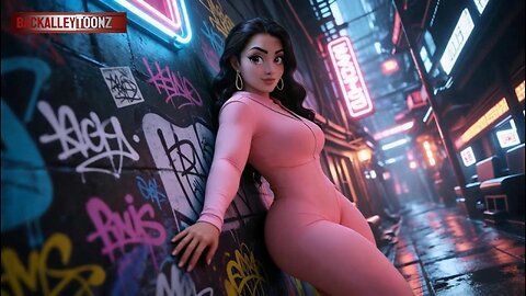 CURVY THICK HOTTIE SINGS IN MY FIRST AI MUSIC VIDEO