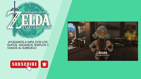 gameplay zelda tears of kingdoms parte 2 ayudamos a impa con los glifos hacemos templos al subsuelo
