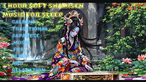 1 Hour Soft Shaminsen Music For Sleep