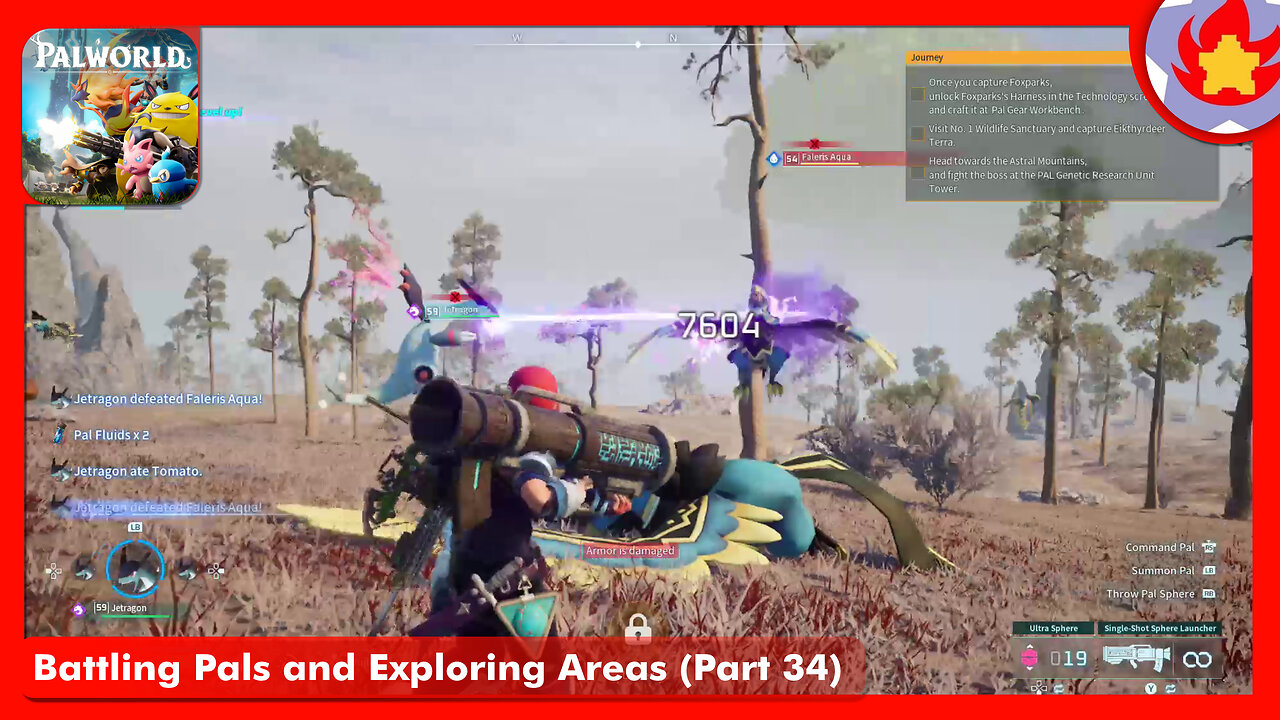 Battling Pals and Exploring Areas (Part 34) | Palworld