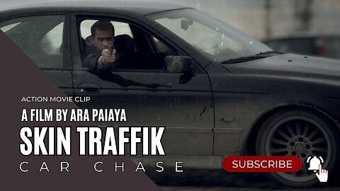 Skin Traffik / A Hitman In London | Action Movie Clip | Car Chase | Ara Paiaya Film