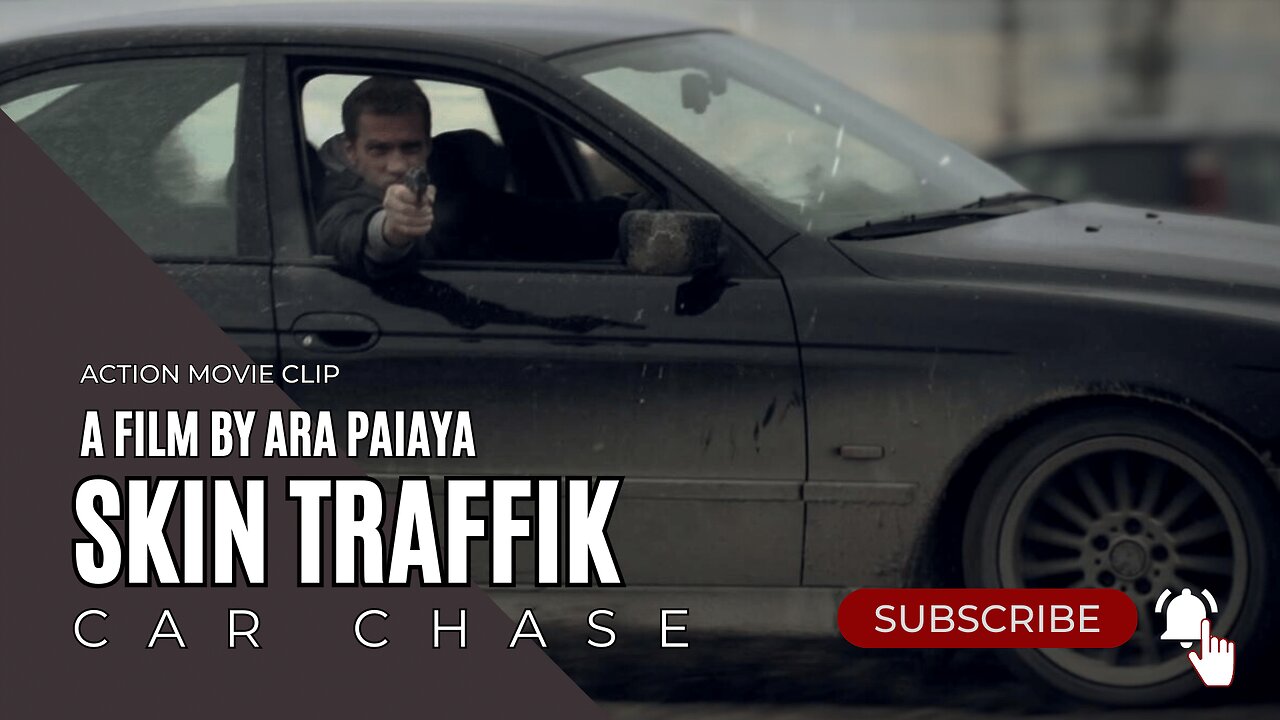 Skin Traffik / A Hitman In London | Action Movie Clip | Car Chase | Ara Paiaya Film