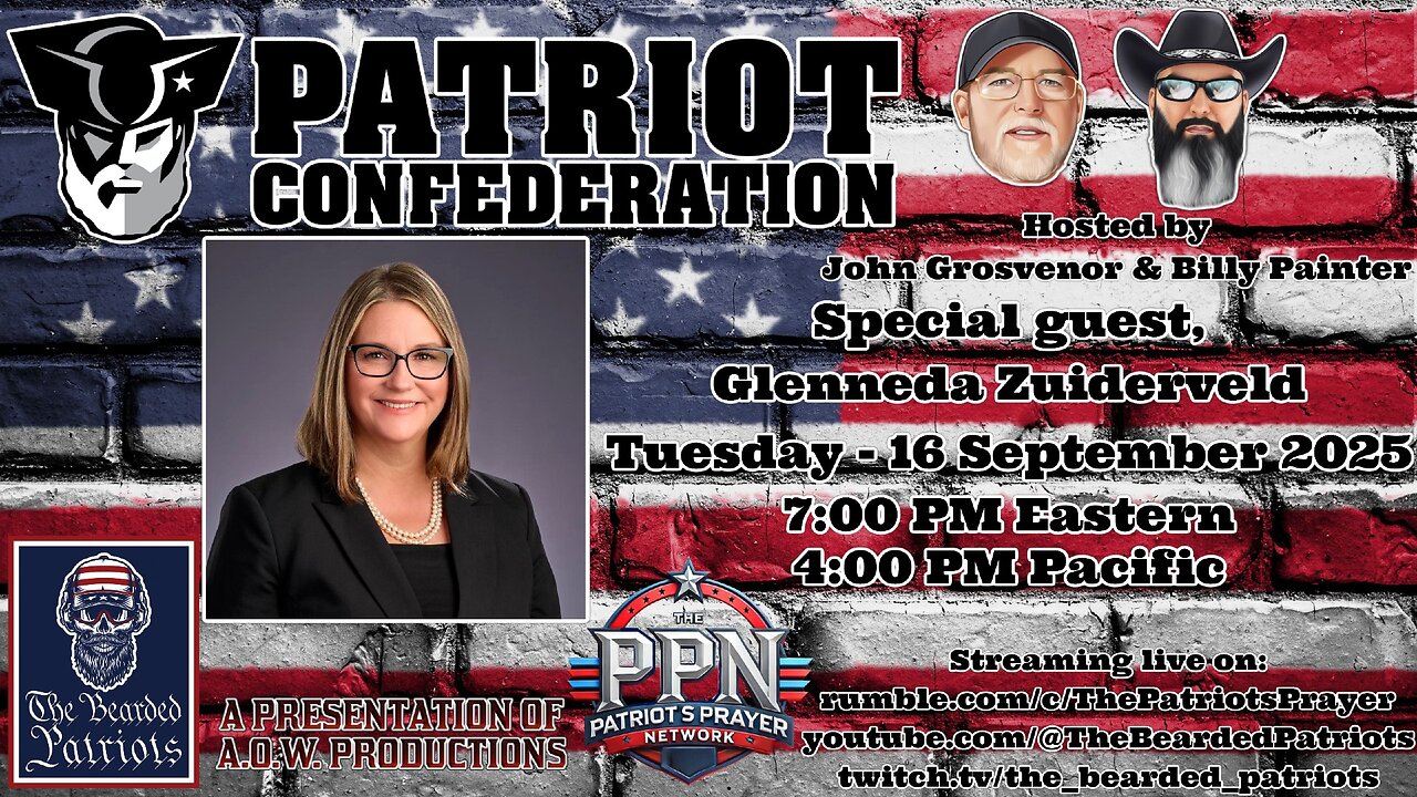 Patriot Confederation - Glenneda Zuiderveld Interview (September 16, 2025)