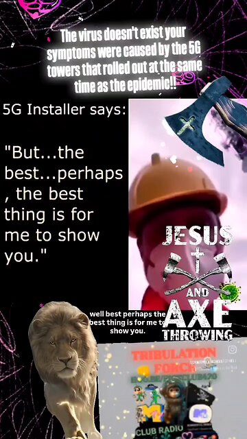 5G is the Covid 19 virus 🦠!