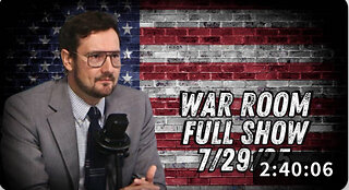 7 29 25 Owen Shroyer War Room Harrison Smith Hosting Trump Goes After Deep State Coup Plotters