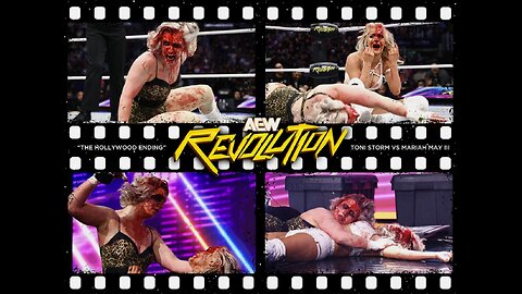 AEW REVOLUTION (3-9-25) WOMANS WORLD CHAMPIONSHIP: Toni Storm vs. Mariah May