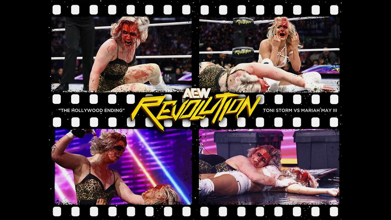 AEW REVOLUTION (3-9-25) WOMANS WORLD CHAMPIONSHIP: Toni Storm vs. Mariah May