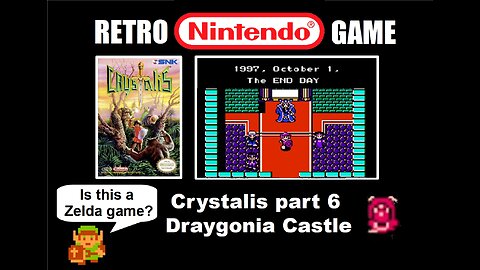 Crystalis part 6, Draygonia Castle: Chill & Chat with BrightGaming playing a hidden gem NES Game