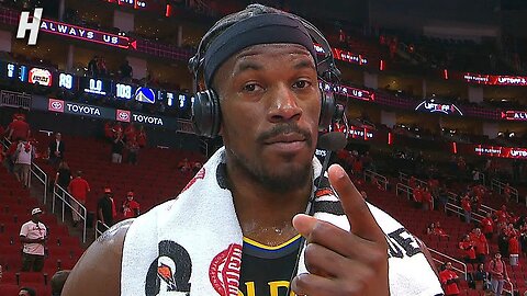 Jimmy Butler on Buddy Hield's Game 7 Performance vs Rockets, Postgame Interview