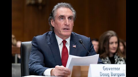 Interior Sec. Burgum. Trump Fighting Against 'War on Mining'