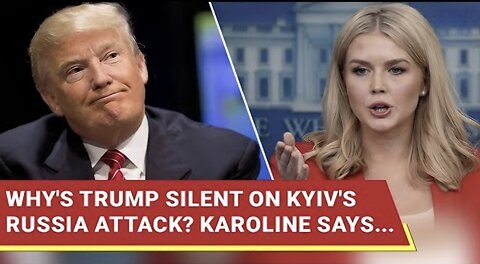 ‘Ukraine’s AUDACIOUS Strike On Russia Crippled…’: Karoline Leavitt Pressed On Trump’s Silence