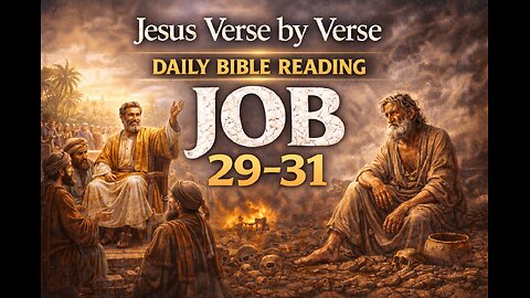 📖 Bible in a Year - Day 11: Job 29–31 (Integrity, Lost Joy, and a Final Defense)
