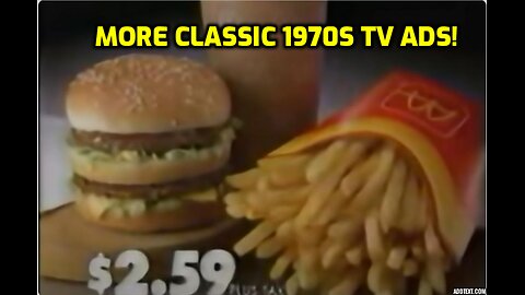 MORE CLASSIC 1970s TV COMMERCIALS #1