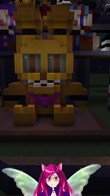 FNAF Plushie Movie : Minecraft FNAF Sister Location Custom Built Plushies!