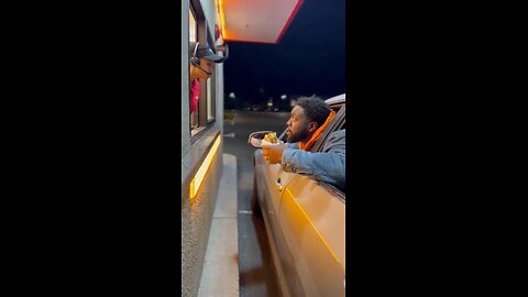 Drive thru Rehearsal 👋🍟