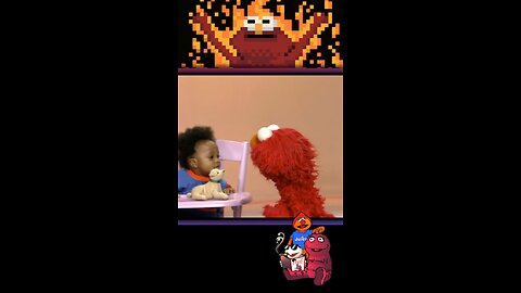 Elmo’s Dark Secret: He Hates Kids 😂 #edgymemes