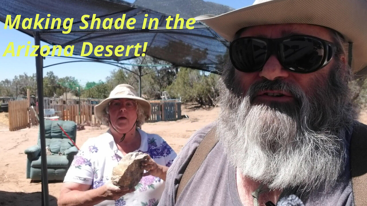 Off Grid Homesteading: DIY Shade Cloth Setup