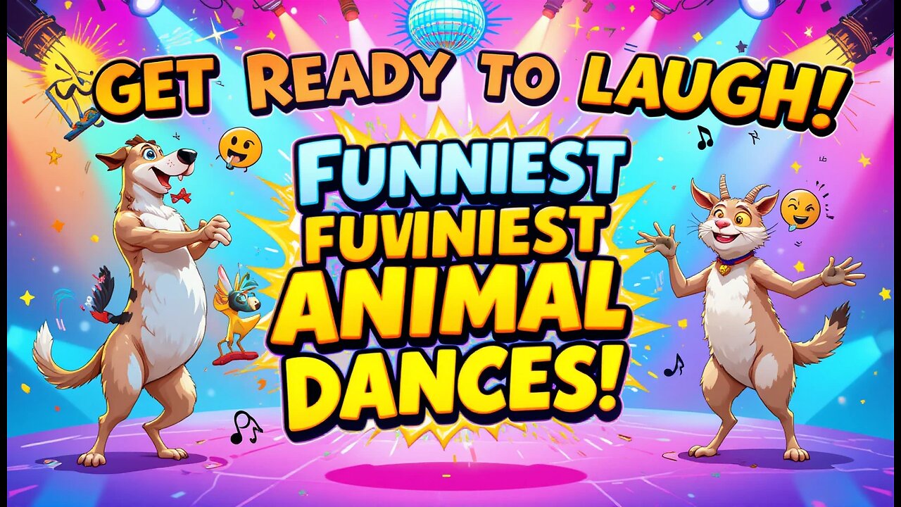 Get Ready to Laugh Hilarious Animal Dance Compilation