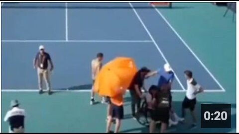 "Arthur Cazaux, Tennis Star, Faints at Miami Open and Leaves Court in Wheelchair"