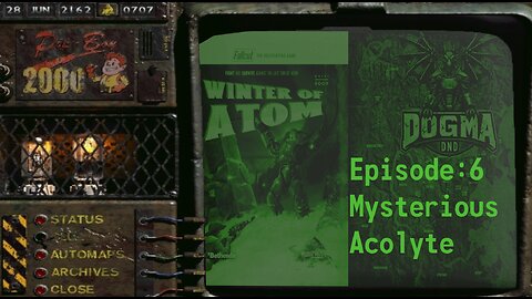 Dogma DnD| Fallout TTRPG: Winter of Atom| Ep: 6 (Mysterious Acolyte)