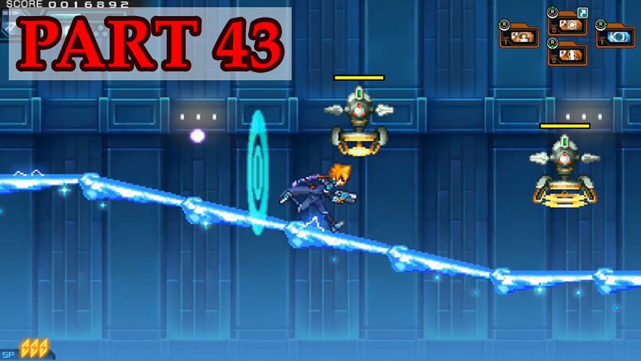 Let's Play - Azure Striker Gunvolt 2 (Trilogy Enhanced version) part 43