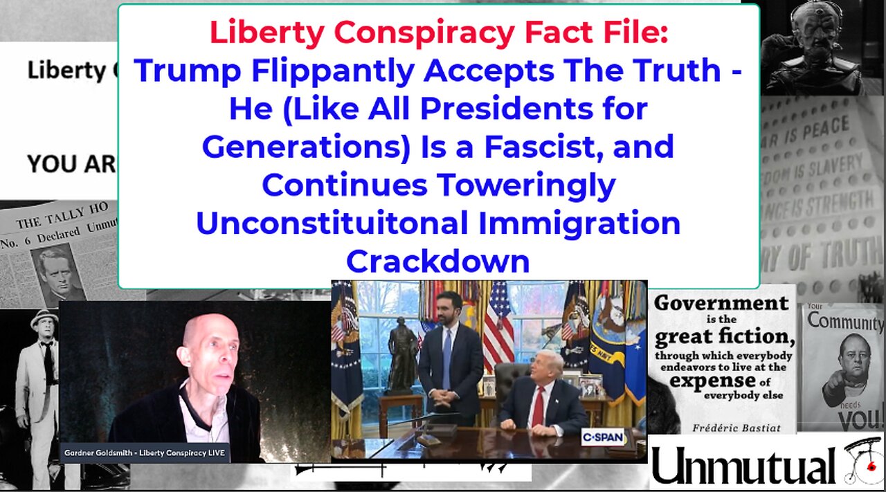 Liberty Fact File: Trump Accepts Fascist Label, ICE Amplifies Attack on Bill of Rights