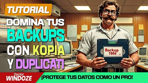 Crea copias de seguridad como un PRO: Duplicati y Kopia paso a paso + 3 Errores que te costarán CARO