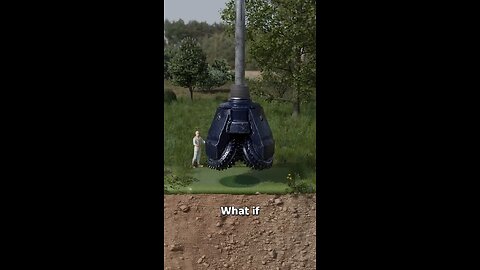 What if a Giant Drill Machine Hit the Ground