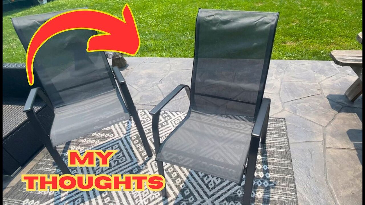 Budget Friendly Patio Chairs from Amazon