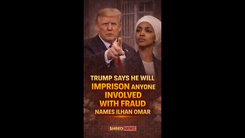 🚨 TRUMP SIGNALS TOUGH TALK ON FRAUD AND NAMES ILHAN OMAR