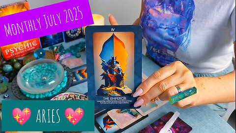 - ARIES - "JULY 2025!!! - MONTHLY READING" - JULY 2025