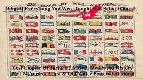 Lost Empire Of Tartaria: A Myth Or Erased History Part #4 Ancient Train Old Water Powered Stations