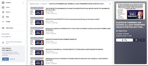 MEERBUSCH DRS AND PEOPLE PAID MILLIONS TO FAKE HUMAN RIGHTS AND KILL. BEN ZEIKLE