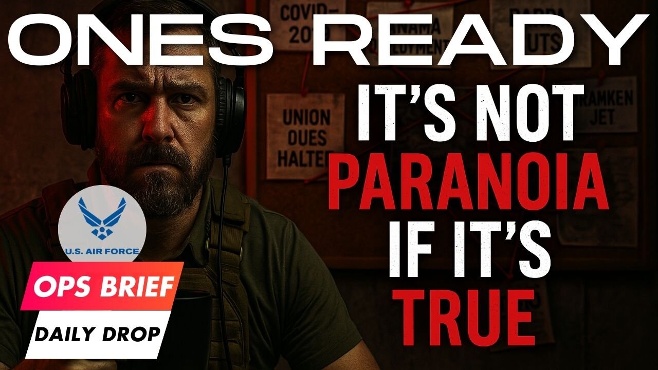 Ops Brief 026: Daily Drop - 11 April 2025 (IT’S NOT PARANOIA IF THEY’RE ACTUALLY DOING IT)