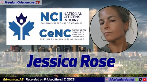 National Citizens Inquiry - Jessica Rose (From Day 2)