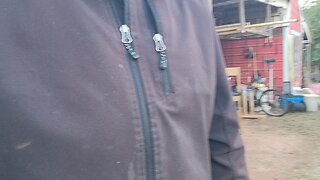 Filling the feed cans. 750 pounds.