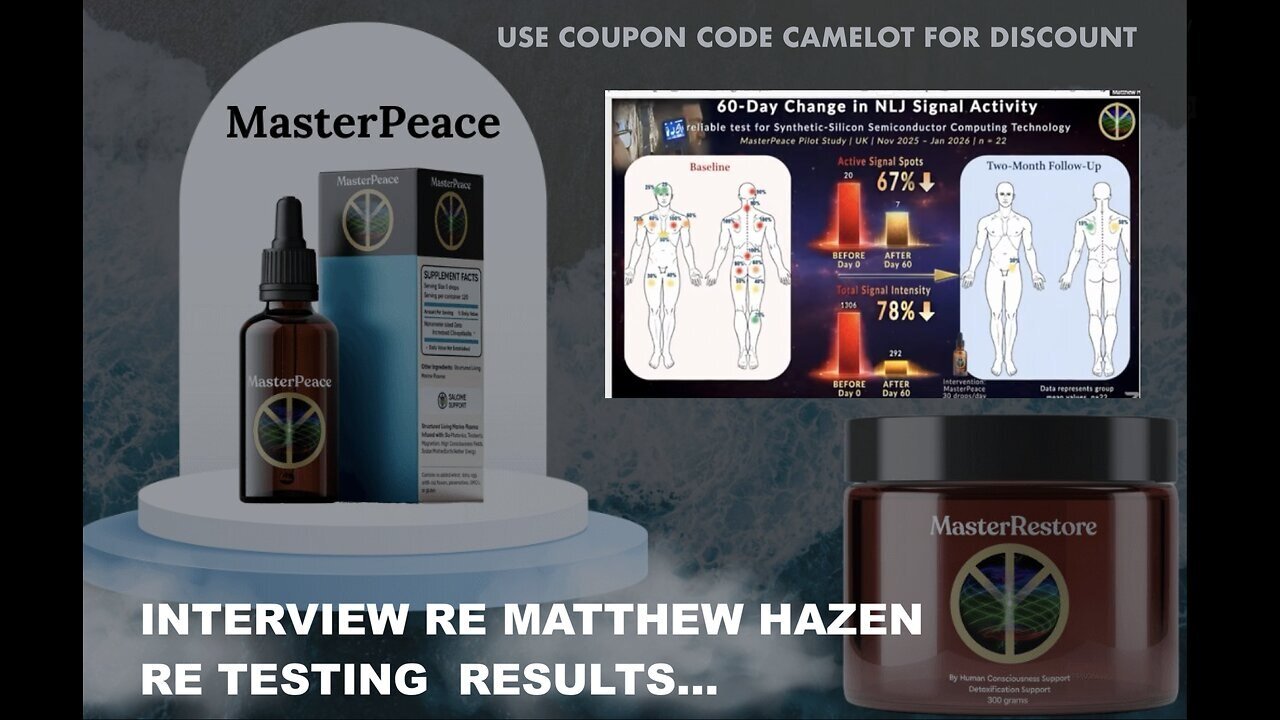 Project Camelot - May 2026 with Kerry Cassidy. Matthew Hazen, Founder @ The MasterPeace Company