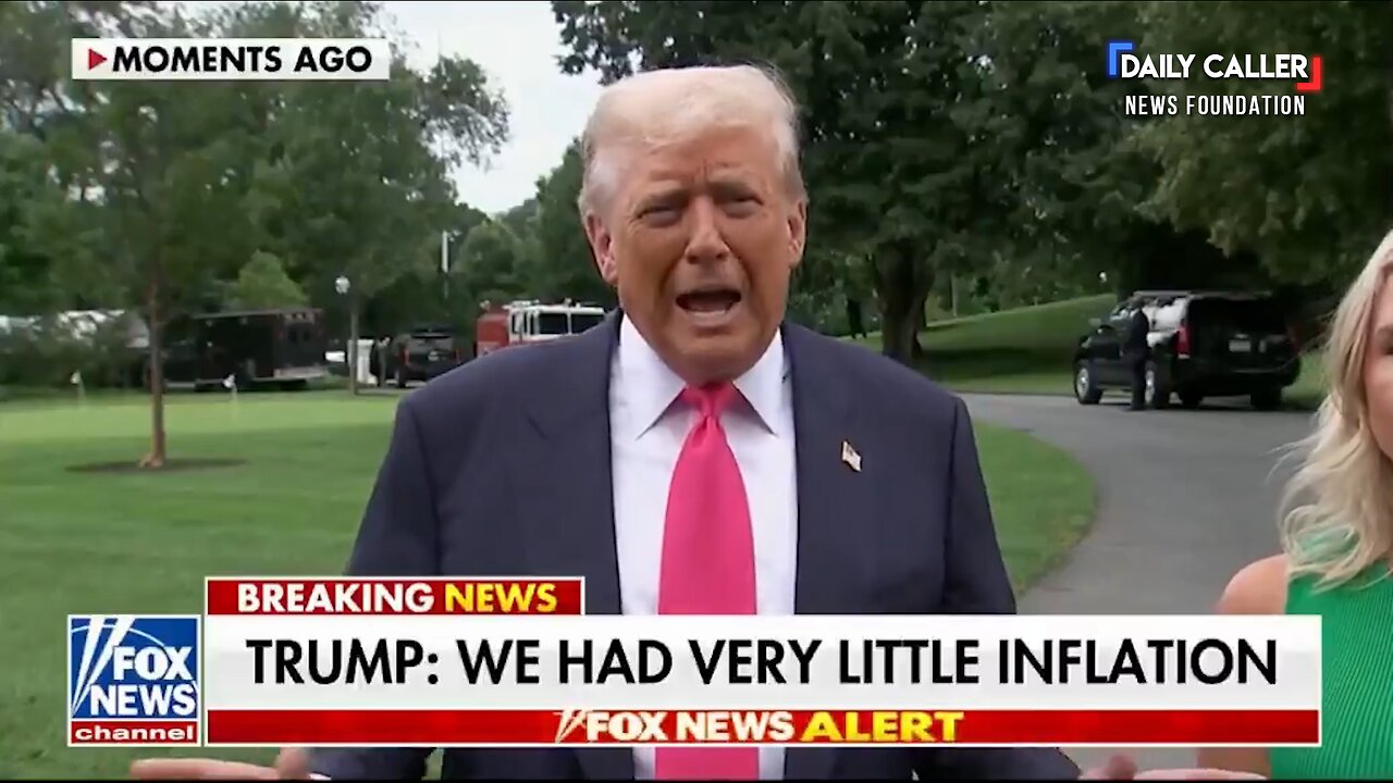 Trump Asked If He Supports Ukraine: 'You Know the Side I’m On? Humanity’s Side'