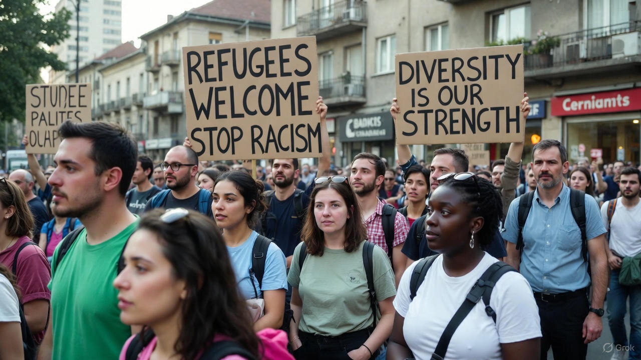 Să urăm un bine ați venit tuturor refugiaților în România + alte știri