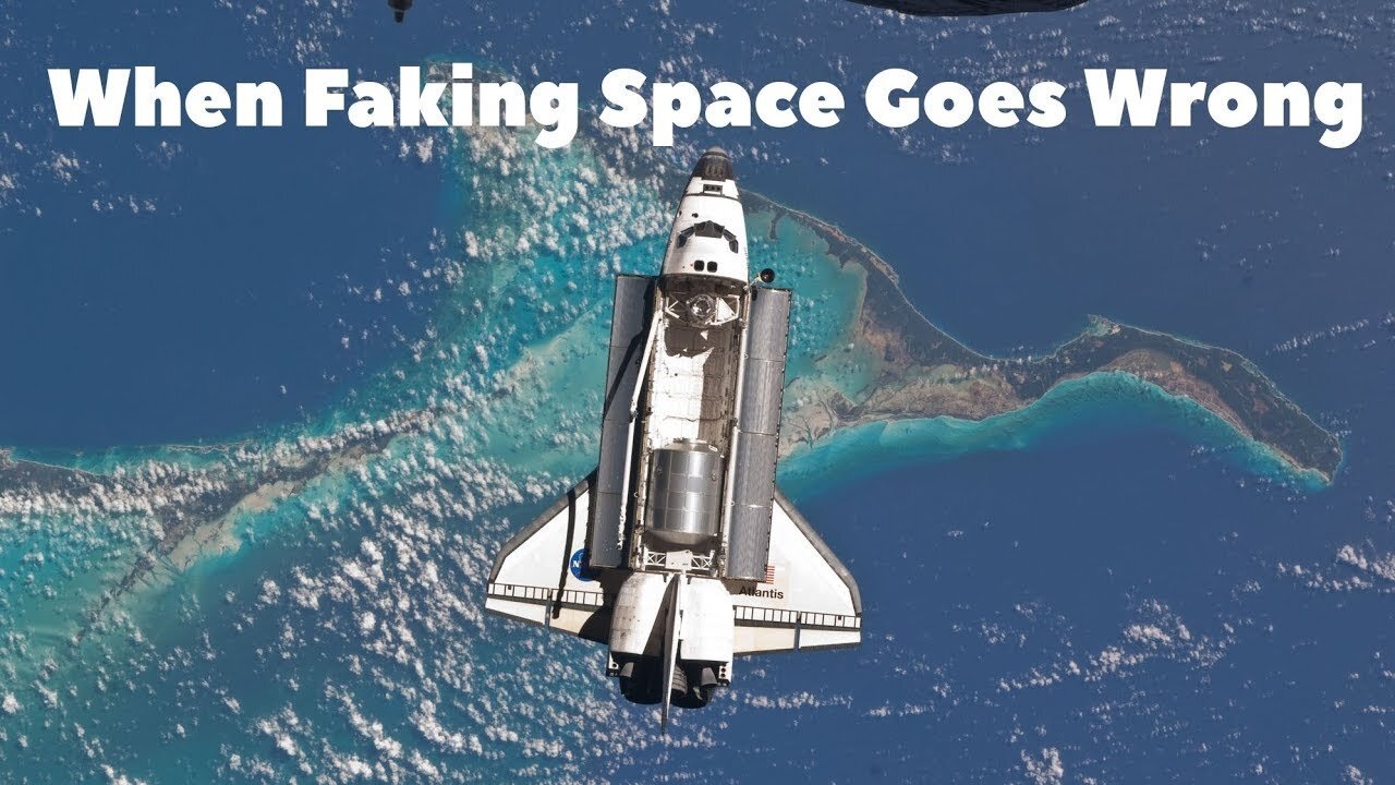 When Faking Space Goes Wrong over Flat Earth. (Lever Earth Observer MIRROR)